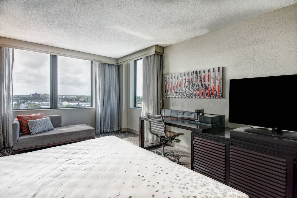 Photo of guest room at Renaissance Fort Lauderdale Marina Hotel